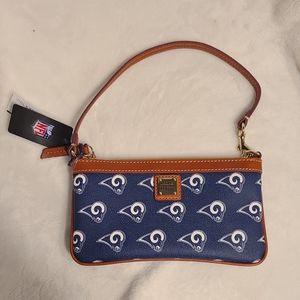 Dooney & Bourke NFL Rams Wristlet